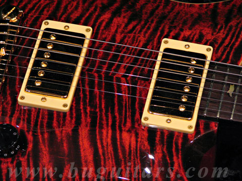Private Stock Fire Red McCarty ブラジリアンローズ　ハカランダ　ネック