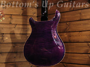 Double Flame Body in Purple Wide Fat neckl Bird inlay
