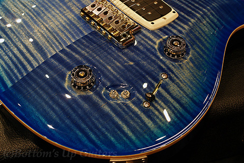 PRS 2012 408 Maple Top Tremolo -Faded Blue Burst-