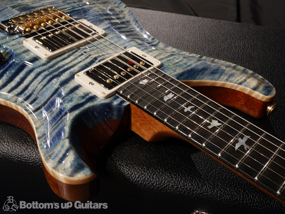 Paul Reed Smith Guitars PRS Custom24 Japan Limited metal PU Faded Blue Jean FBJ