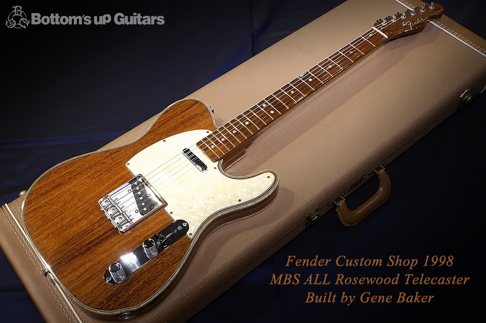 Fender Custom Shop MBS Master Builder All Rosewood Telecaster Built by Gene Baker