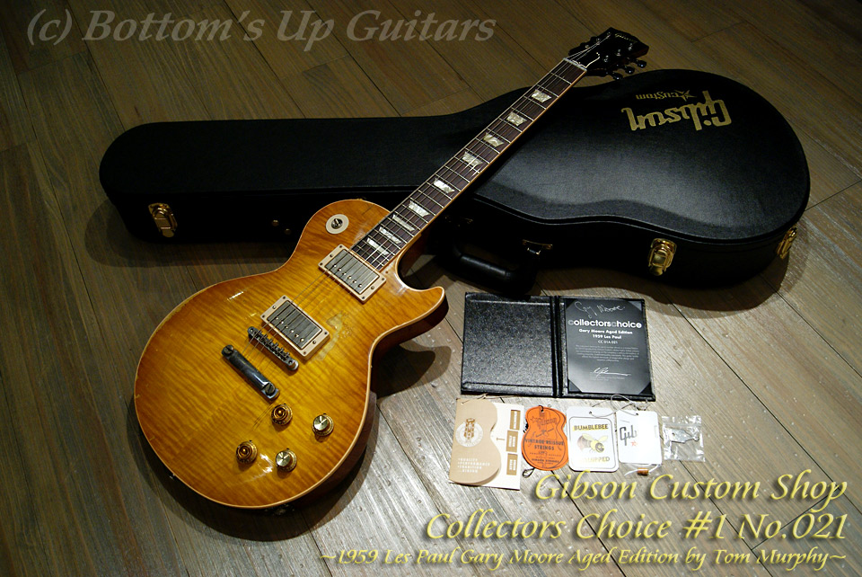 Gibson USA Custom Shop Collectors Choice #1 1959 Les Paul Gary Moore Aged Edition by Tom Murphy LTD S/N #021