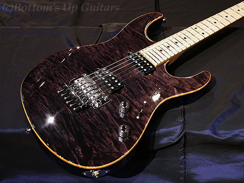 Suhr Guitars J Select Series Quilt Modern 2H 5way  -Trans Black-