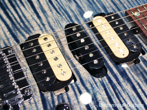 T's Guitars DST-Pro24 Mahogany Limited 2018 - Trans Blue Denim特注 国産 日本製 JAPAN