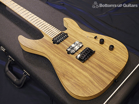 David Thomas McNaught Guitars DTM Apache Black Limba korina