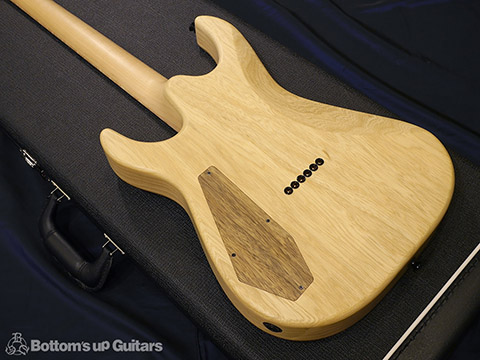 David Thomas McNaught Guitars DTM Apache Black Limba korina