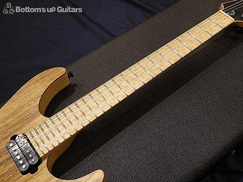 David Thomas McNaught Guitars DTM Apache Black Limba korina