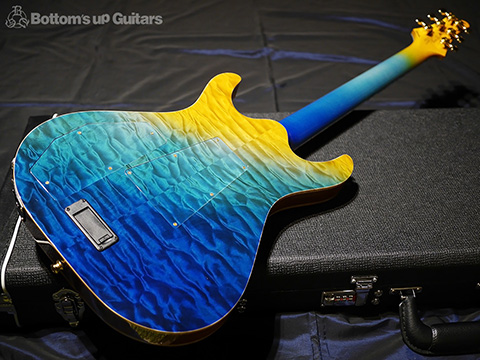 David Thomas McNaugh Guitarst DTM Orion Diamond Grade Quilt BZF FRT Piezo GK