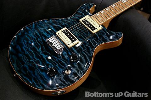 David Thomas McNaught Vintage Doublecut Korina Body "Indigo & BZF Tremolo