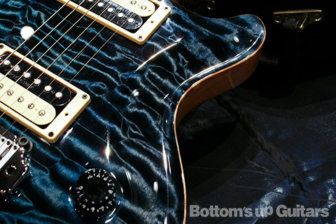 David Thomas McNaught Vintage Doublecut Korina Body "Indigo & BZF Tremolo