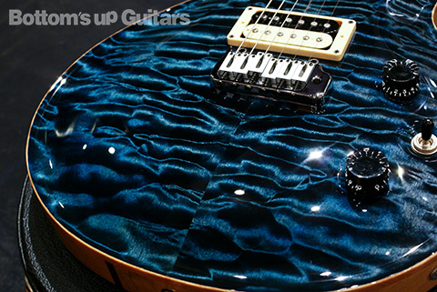 David Thomas McNaught Vintage Doublecut Korina Body "Indigo & BZF Tremolo