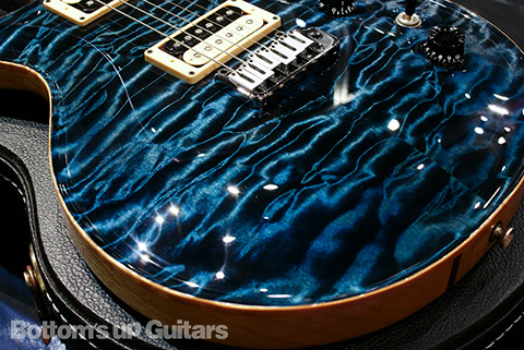 David Thomas McNaught Vintage Doublecut Korina Body "Indigo & BZF Tremolo