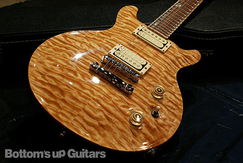 David Thomas McNaught Guitars Vintage Doublecut - Natural - BZF Diamond Quilt