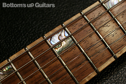 David Thomas McNaught Guitars Vintage Doublecut - Natural - BZF Diamond Quilt