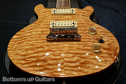 David Thomas McNaught Guitars Vintage Doublecut - Natural - BZF Diamond Quilt