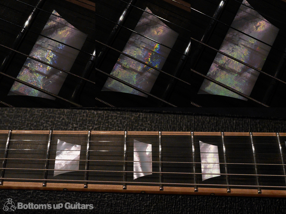 DTM McNaught Vintage Singlecut VSC Diamond Quilt Korina Ebony