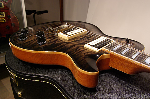 David Thomas McNaught Guitars Vintage Singlecut - Rattle Snake Burst-