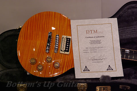 Certificate of Authenticity David Thomas McNaught Vintage SingleCut "Tequila Sunrise" 