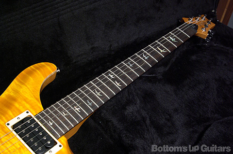 PRS 20th Anniversary Custom24 10 Top Flame - Santana Yellow -