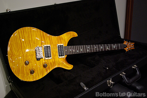 PRS 20th Anniversary Custom24 10 Top Flame - Santana Yellow -