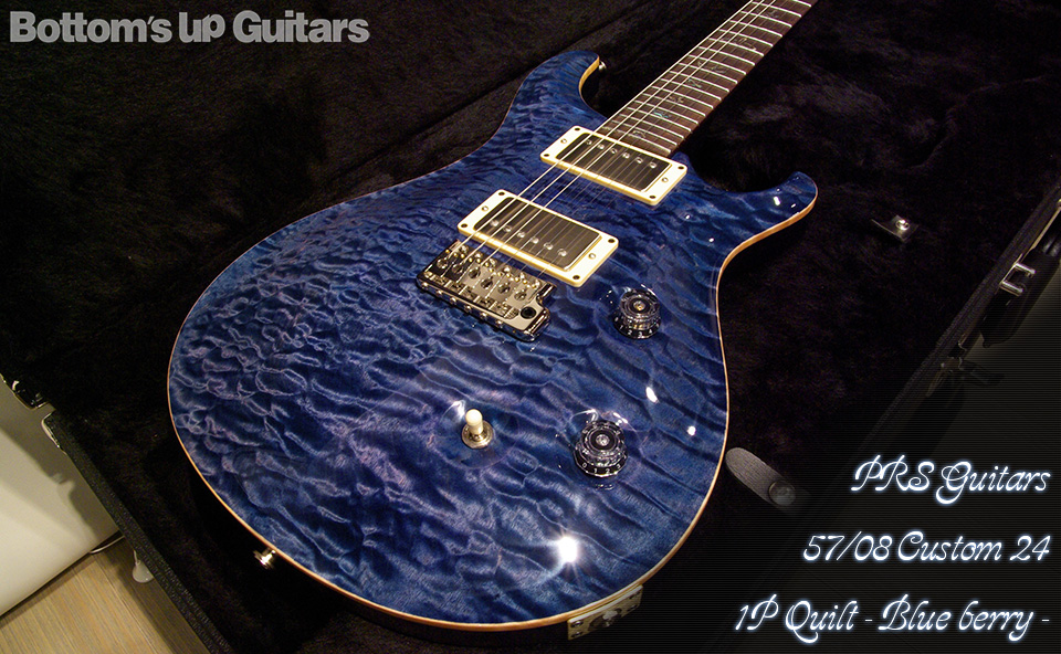PRS New Guitar Photo Page / ポールリードスミス 57/08 Limited Run Custom 24 -  Blueberry - 57/08ピックアップを搭載した国内入荷僅か20本程度のリミテッドモデル！ :::