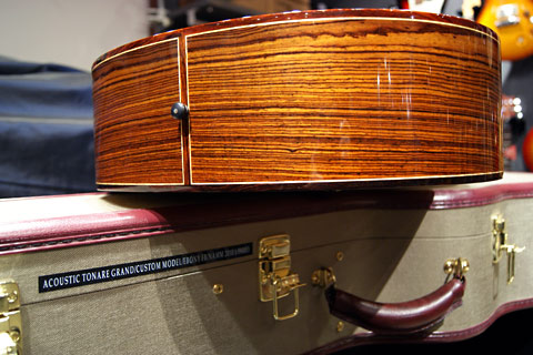 2010 Winter NAMM Show 出展モデル！ ポールリードスミスアコースティック PRS Tonare Grand Custom Model / Cocobolo Side and Back /