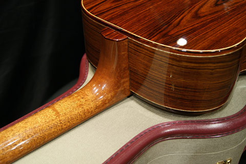 2010 Winter NAMM Show 出展モデル！ ポールリードスミスアコースティック PRS Tonare Grand Custom Model / Cocobolo Side and Back /