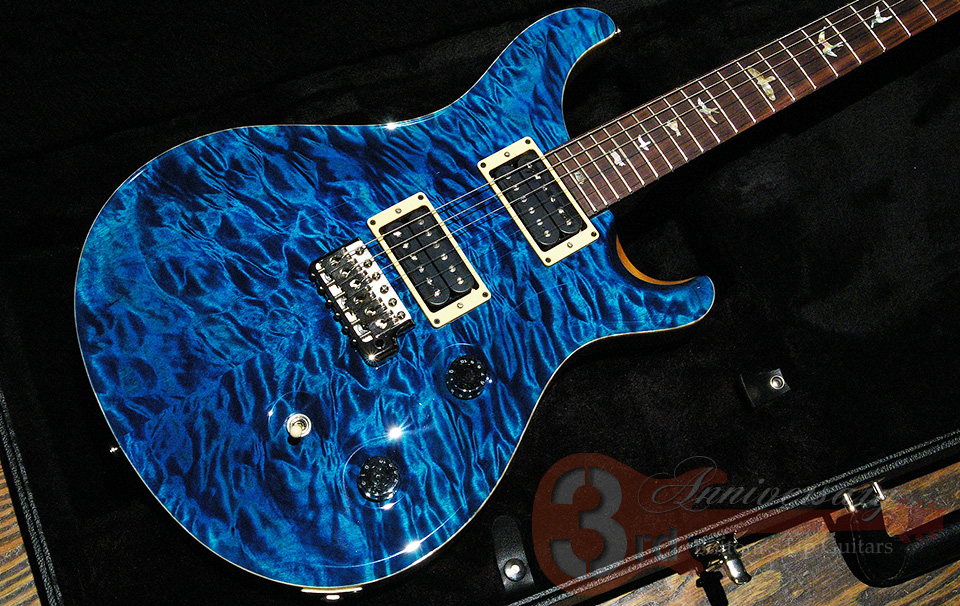 PRS SE Custom 24 Blue Mateo 美品 マグナムロックペグ エレキギター