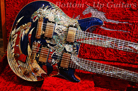 PRS Guitars Dragon 2005 Doubleneck Doubleneck BZF Brazilian Limited 限定 ドラゴン PS