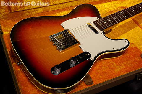 Fender Customshop 1960 Custom Telecaster - Three tone Sunburst - Birds eye & Flame maple Neck !!