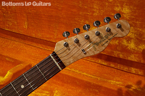 Fender Customshop 1960 Custom Telecaster - Three tone Sunburst - Birds eye & Flame maple Neck !!