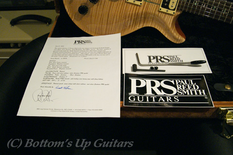 Paul Reed Smith(PRS) Private Stock PS#732 SANTANAⅡ -Natural- BZF & Rosewood Neck 極上USED