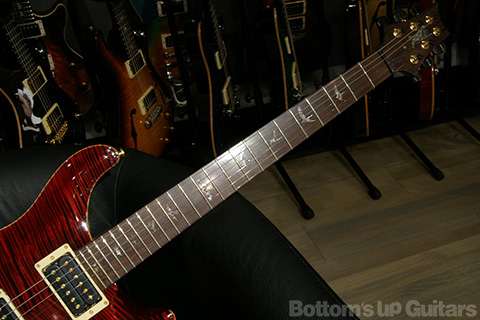 Private Stock Custom24 Brazilian Rosewood Neck - Raspberry -