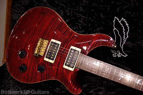 Private Stock Custom24 Brazilian Rosewood Neck - Raspberry -