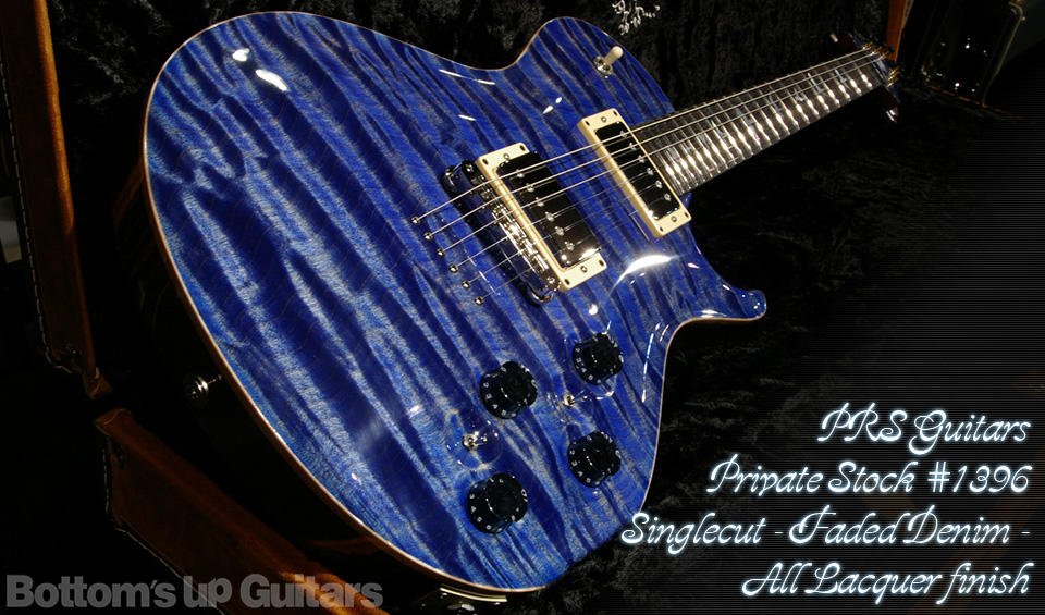 Private Stock Private Stock Singlecut Semi-Hollow "Special built for Bottom's Up Guitars"
- Faded Denim -