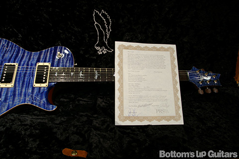 Private Stock Private Stock Singlecut Semi-Hollow "Special built for Bottom's Up Guitars"
- Faded Denim -