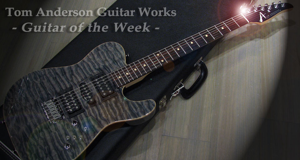 トム アンダーソン Tom Anderson Hollow T Drop Top Guitar Of The Week Atlantic Storm