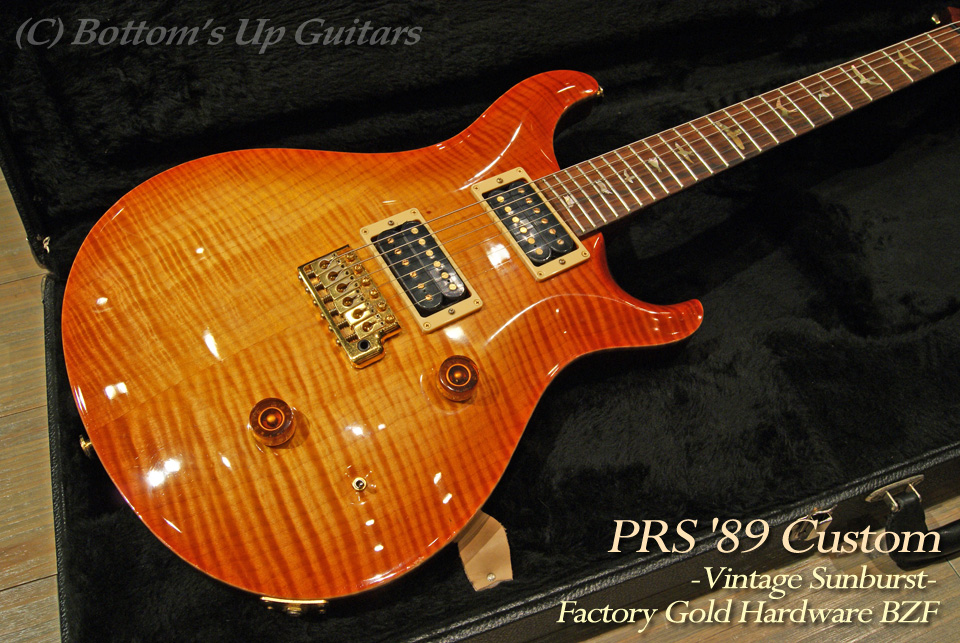 Paul Reed Smith(PRS) '89 Custom -Vintage Sunburst- Factory Gold Hardware BZF