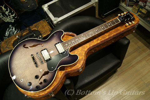 FUJIGEN MSA-HP/TBK-BK 「Bare Knuckle」PU搭載モデル! Bottom's Up Guitarsカスタムオーダー