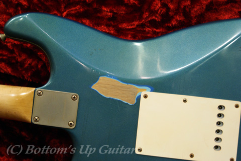 RS Guitar Works "Old Friend" series Contour Greenguard Aged Lake Placid Blue over Daphne Blue