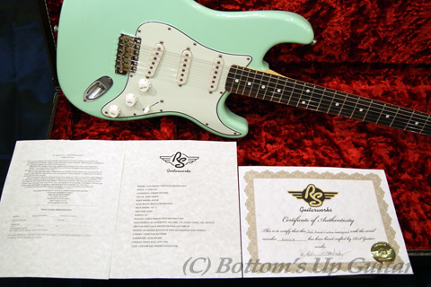 RS Guitar Works "Old Friend" series Contour Greenguard Aged Surf Green