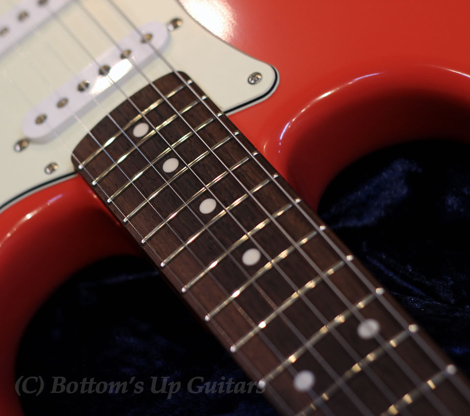 福岡サンパレス店在庫 Crews Maniac Sound / OS Series / Our Side Stratocaster "OST 60" Fiesta Red @ Bottom's Up Guitars