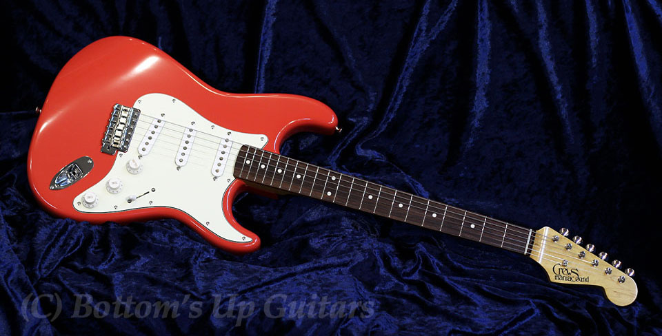 福岡サンパレス店在庫 Crews Maniac Sound / OS Series / Our Side Stratocaster "OST 60" Fiesta Red @ Bottom's Up Guitars