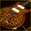 Private Stock #2010 Santana II Semi-hollow - Beige Burst -