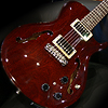 Singlecut Hollowbody Standard with Piezo - Vintage Mahogany - 