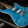 Suhr Standard - Aqua Marine Blue-black back -