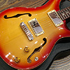 Hollowbody Spruce - Dark Cherry Sunburst -