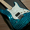 Classic Quilt Top - Bahama Blue - with EMG After Burner
