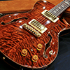 Private Stock #1136 Singlecut Hollowbody II with Piezo -Burnt Orange-