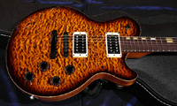 David Thomas McNaught Guitars (DTM) Japan Limited SC-Jr. Diamond Quilt Top - Antique Burst -